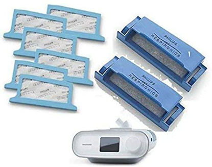 Picture of Philips Respironics DreamStation Filter Kit, Includes Pollen Filter(s) and 6 Disposable Ultra-Fine Filters (2 Pollen 6 Ultra-Fine)