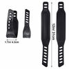 Picture of 4Pcs Exercise Bike Pedal Straps, Heavy Duty Adjustable Length Universal Pedal Strap Fits Most Bike Pedals Exercise Bike Bicycle Cycle for Home or Gym