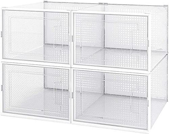 Clear sneaker bins hotsell