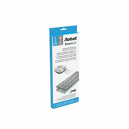 Picture of iRobot Authentic Replacement Parts- Braava jet m Series Washable Pads Multi-Pack, (1 Wet & 1 Dry Pad),Gray - 4632811