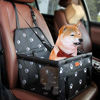Picture of BYGD Pet Dog Booster Seat, with Upgrade Support Rod, Breathable and Foldable Pet Car Basket, Pet Dog Car Portable Seat, Suitable for Small and Medium Pets