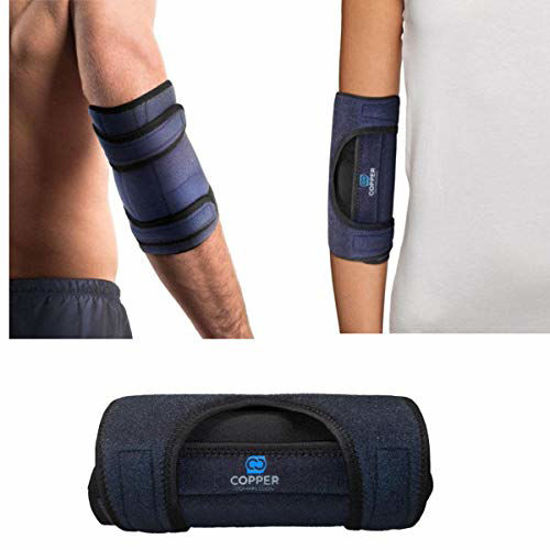 GetUSCart- Copper Compression Elbow Immobilizer Brace for Men and Women ...