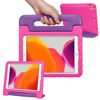 Picture of HDE iPad 9th Generation Case for Kids Shockproof iPad Cover 10.2 inch with Handle Stand fits 2021 9th Gen, 2020 8th Gen, 2019 7th Gen Apple iPad 10.2 - Purple Pink