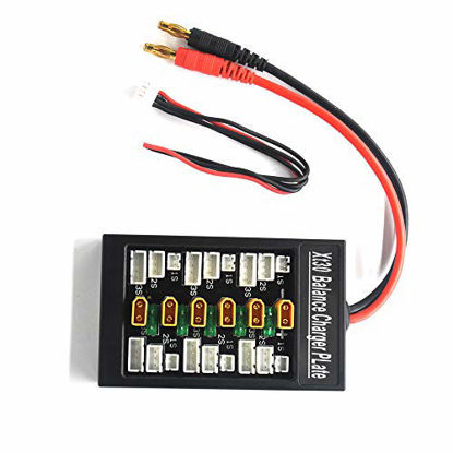 Picture of Padarsey Upgraded XT30 Parallel Charging Board for 1S 2S 3S LiPo Batteries Compatible with XT30 JST JST-PH 2.0 Connector LiPo Batteries