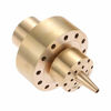 Picture of Hicello 1" Brass DN25 Fountain Nozzle Column Water Fountain Nozzle Sprinkler Spray Head for Garden Pond Bring Beautiful Visual Effects