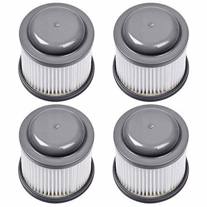 Picture of KEEPOW PVF110 Replacement Filters for Black & Decker BDH2000PL Pivot Vacuum, 4 Pack