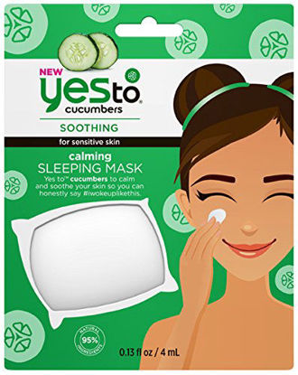 Picture of Yes To Cucumbers Calming Sleeping Mask 0.13 fl oz, pack of 1