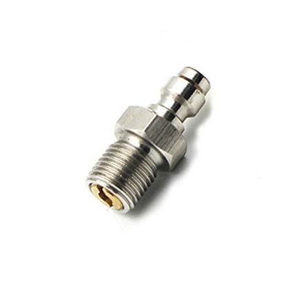 Picture of JUFENG Condor Joint Stainless Steel M10X1 Check Valve 8 mm Male Quick Connector 30Mpa PCP Hand Pump