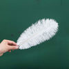 Picture of 12-14inch (30~35cm) Real Natural Ostrich Feathers Bulk Great Decorations for Christmas Halloween Home Party Wedding Centerpieces White (10)