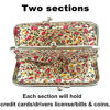 Picture of Cute Floral Buckle Coin Purses Vintage Pouch Kiss-lock Change Purse Wallets
