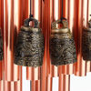 Picture of fengshuisale Outdoor Indoor 28 Metal Tube Wind Chime with Copper Bell Large Windchimes for Patio Garden Terrace W Red String Bracelet W3089