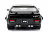 Picture of Jada Toys Fast & Furious 1:24 Dom's Plymouth GTX Die-cast Car, Toys for Kids and Adults, Black, Standard