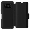 Picture of OtterBox Strada Series for Samsung Galaxy S8+ - Retail Packaging - Onyx (Black/Black Leather)