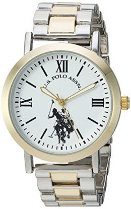 Picture of U.S. Polo Assn. Women's Analog-Quartz Watch with Alloy Strap, Two Tone, 8 (Model: USC40261AZ)