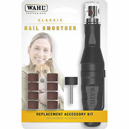 Picture of Wahl Professional Animal Classic Nail Smoother Replacement Kit (#5961-100), Black, .8 OZ
