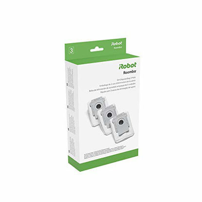 Picture of iRobot Authentic Replacement Parts- Clean Base Automatic Dirt Disposal Bags, 3-Pack, Compatible with All Clean Base models, White - 4640235