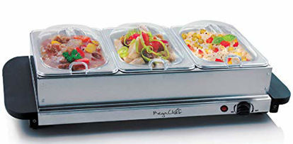 Picture of Megachef Food Warmer Buffet Server, 21 Inch, Grey