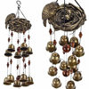 Picture of Gardenvy Bird Nest Wind Chime, Bird Bells Chimes with 12 Wind Bells for Glory Mothers Love Gift, Garden Backyard Church Hanging Decor, Bronze