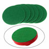 Picture of ZRM&E 6pcs Air Hockey Flannel Pad Air Hockey Pushers Pads 94mm Self Adhesive Felt Sticker for 96 mm Air Hockey Pushers