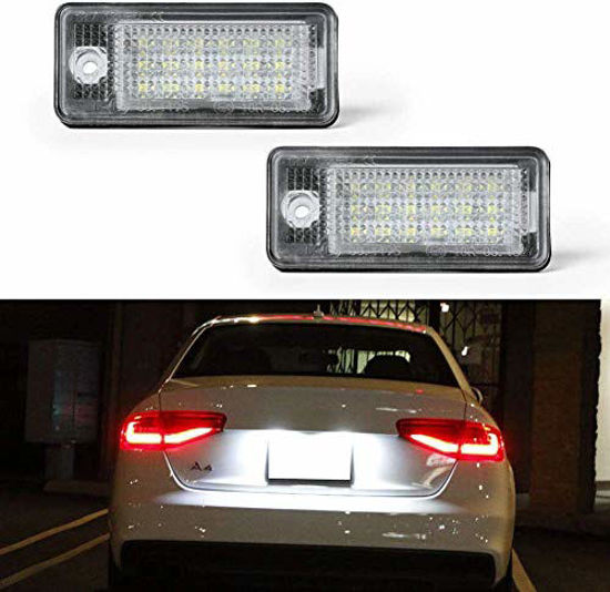 Audi q7 sales license plate light