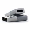 Picture of Satechi Type-A to Type-C Adapter Converter - USB-A Male to USB-C Female - Compatible with iMac, MacBook Pro/MacBook, Laptops, PC, Computers and More (Space Gray)
