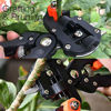 Picture of FUNTECK 2-in-1 Grafting Tools Pruner Kit, V-Graft Omega-Graft and U-Graft, Perfect for Fruit Tree Grafting, Including Grafting Tapes, Grafting Knife & Replacement Blades