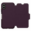 Picture of OtterBox Strada Series Case for iPhone Xs & iPhone X - Retail Packaging - Royal Blush (Winter Bloom/Cameo Rose)