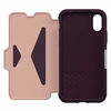 Picture of OtterBox Strada Series Case for iPhone Xs & iPhone X - Retail Packaging - Royal Blush (Winter Bloom/Cameo Rose)