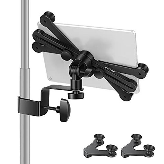 GetUSCart- Neewer 7-14 inches Adjustable Tablet Holder Mount with 360  Degree Swivel Clamp for Connecting with Microphone Stand, Compatible with  iPad, iPad Pro, iPad Air, Google Nexus Samsung Galaxy