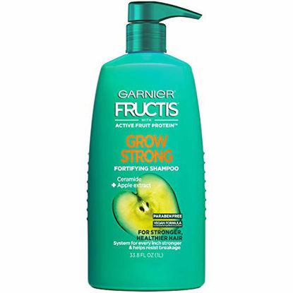 Picture of Garnier Fructis Grow Strong Shampoo, 33.8 Ounces