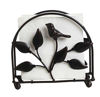 Picture of Cast Iron Bird & Tree Classic Napkin Holder/Tabletop Freestanding Tissue Dispenser, Black
