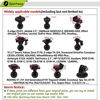 Picture of Sportway S30 Dash Cam Suction Mount with 10pcs Joints for REXING,Z-Edge,Old Shark,YI,KDLINKS,Falcon Zero,Transcend,Crosstour,VANTRUE,GoPro Hero and Most Other Dash Cameras DVR GPS