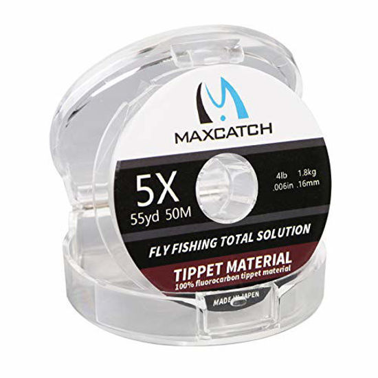 GetUSCart- M MAXIMUMCATCH Maxcatch Fluorocarbon Fly Fishing Tippet