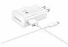 Picture of Samsung Galaxy Tab E 9.6 Adaptive Fast Charger Micro USB 2.0 Cable Kit! [1 Wall Charger + 5 FT Micro USB Cable] Adaptive Fast Charging uses Dual voltages for up to 50% Faster Charging! Bulk Packaging