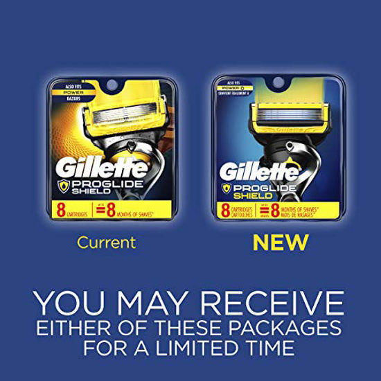 GetUSCart- Gillette ProGlide Shield Mens Razor Cartridge Five-Bladed ...