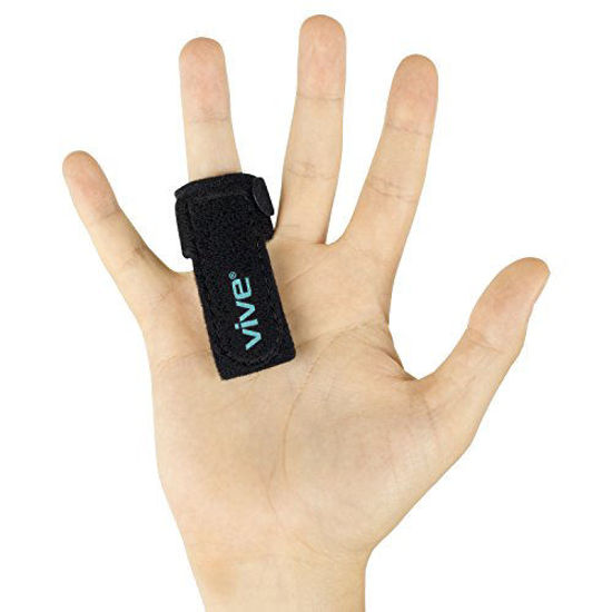 2 pcs Finger Splints, Finger Brace for Trigger Finger - Broken Finger -  Arthritis - Straightening - Pain Relief, Finger Protectors Support for Index  - Middle - Ring Finger,Bright blue (black velcro) - Walmart.com