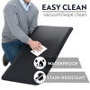 Picture of Kangaroo Anti Fatigue Cushioned Floor Mat, 3/4 Inch Thick Durable Standing Desk Pad, Padded Comfort Foam Mats for Kitchen, Office, Garage, Stain Resistant, 32x20, Black