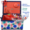 Picture of SINGER 07230 Sewing Basket with Sewing Kit, Needles, Thread, Pins, Scissors, and Notions, Florence
