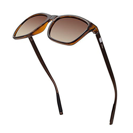 GetUSCart- Square Aluminum Magnesium Frame Polarized Sunglasses
