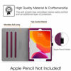 Picture of Fintie Case for iPad 9th / 8th / 7th Generation (2021/2020/2019) 10.2 Inch - [Corner Protection] Multi-Angle Viewing Stand Cover with Pocket & Pencil Holder, Auto Wake Sleep, Purple