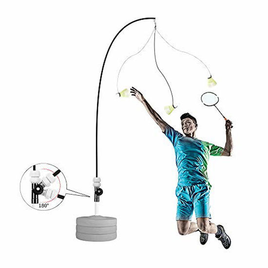 GetUSCart CDKZK Badminton Trainer, Solo Equipment Practice Training