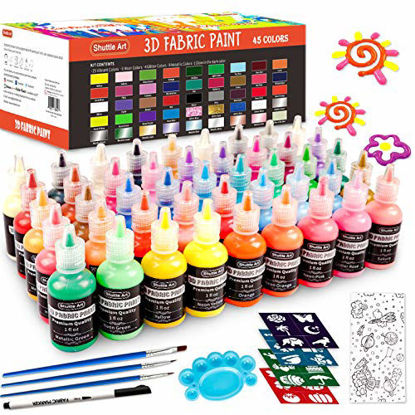 48 Colors Gel Crayons for Toddlers Shuttle Art Non-Toxic Twistable Crayons Set with 1 Brush and Foldable Case for Kids Children Coloring
