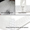 Picture of ProElife Ultra Thin Silicone Keyboard Protector Cover Skin for Apple iMac Magic Keyboard & Magic Keyboard 2 (WITHOUT Numeric Keypad, U.S Version, Model: MLA22L/A--A1644) (Transparent)