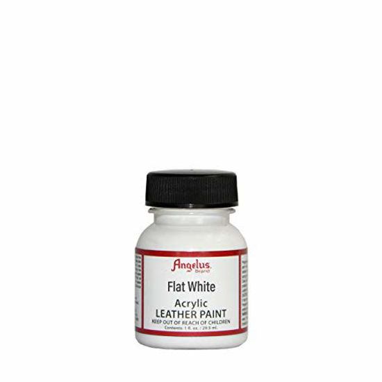 Angelus flat white deals acrylic leather paint