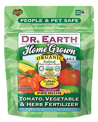 Picture of Dr. Earth 73416 1 lb 4-6-3 MINIS Home Grown Tomato, Vegetable and Herb Fertilizer