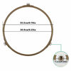 Picture of Microwave Turntable Ring,8.7 Inch Microwave Oven Tray Rotating Roller Support Ring Large Glass Plate Tray Wheel Ring(2 PCS)