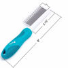 Picture of Pet Comb, Long and Short Teeth Comb for Dogs & Cats, Pet Hair Comb for Home Grooming Kit, Removes Knots, Mats and Tangles