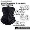 Picture of 6 Pieces Summer UV Protection Face Clothing Neck Gaiter Scarf Sunscreen Breathable Bandana