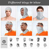 Picture of 6 Pieces Summer UV Protection Face Clothing Neck Gaiter Scarf Sunscreen Breathable Bandana