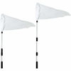 Picture of RESTCLOUD Large Insect and Butterfly Net Bug Catching Net Bird Net with 14" Ring, 32" Net Depth, Handle Extends to 36 Inches (14" Ring, 36" Handle)